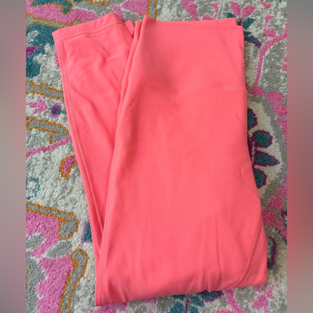 Lululemon Align Raspberry Cream Leggings